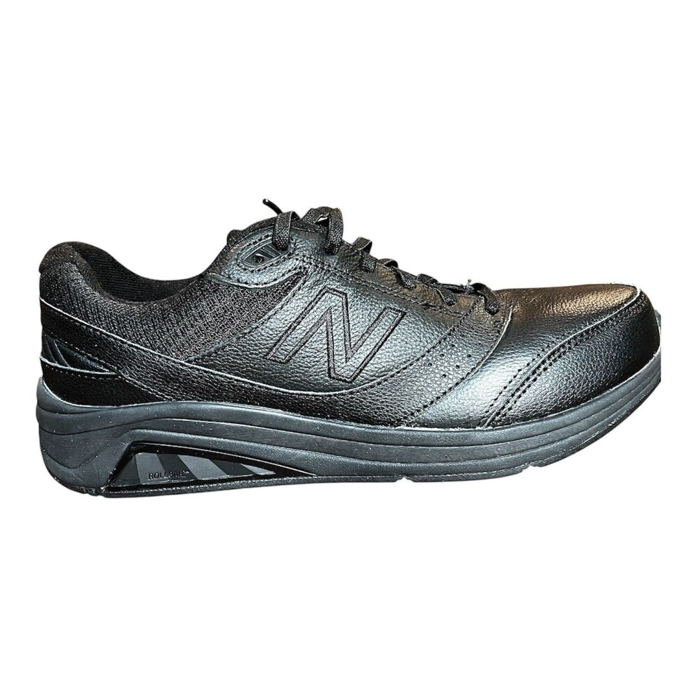 New Balance 928v3 RollBar Black Womens Size 10 Leather Walking Sneakers WW928BK3